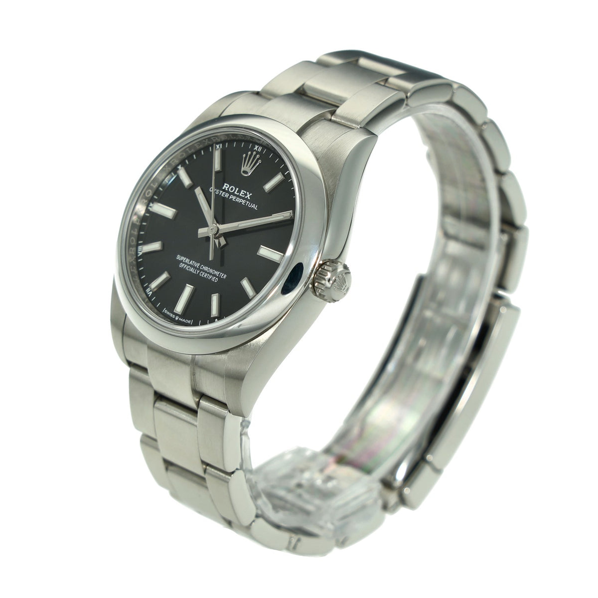 Oyster Perpetual 124200 - Black Dial - 2021