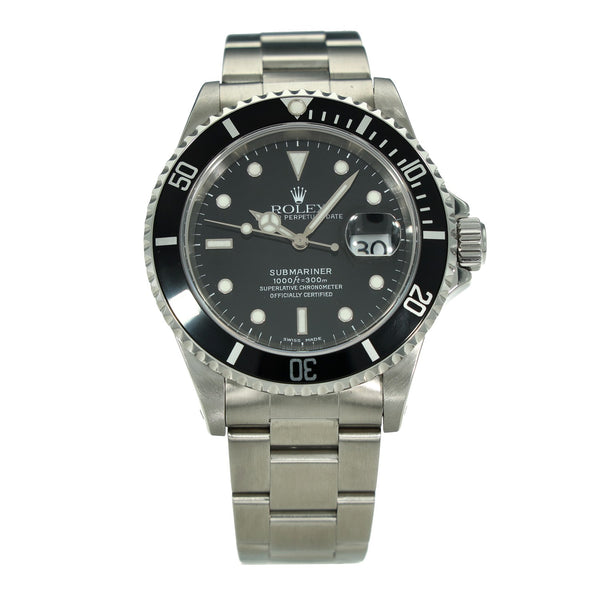 Rolex Submariner 16610 - Black Dial - 2000