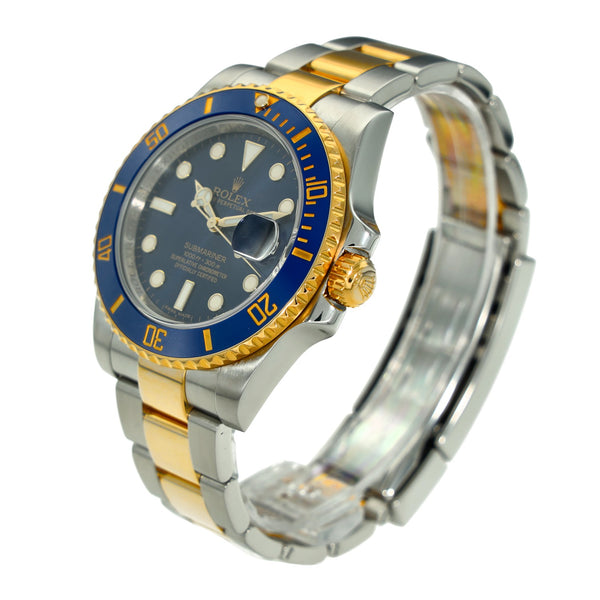 Rolex Submariner 116613LB - Blue Dial - 2013