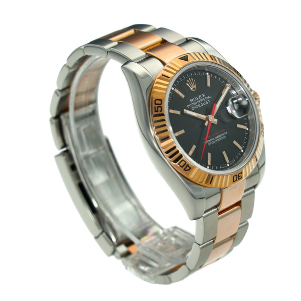 Datejust Turn-O-Graph 116261 - Black Dial - 2006