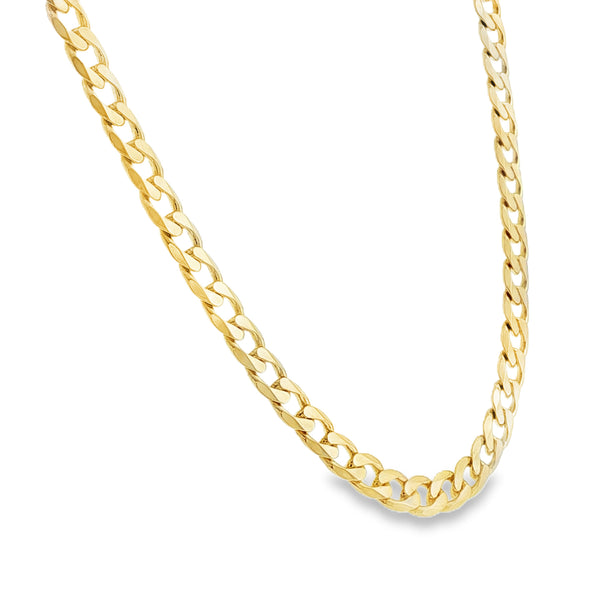 9ct 18"Open D-Ct Curb Cha(B5556192)