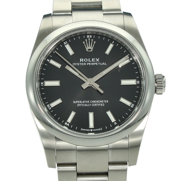 Oyster Perpetual 124200 - Black Dial - 2021