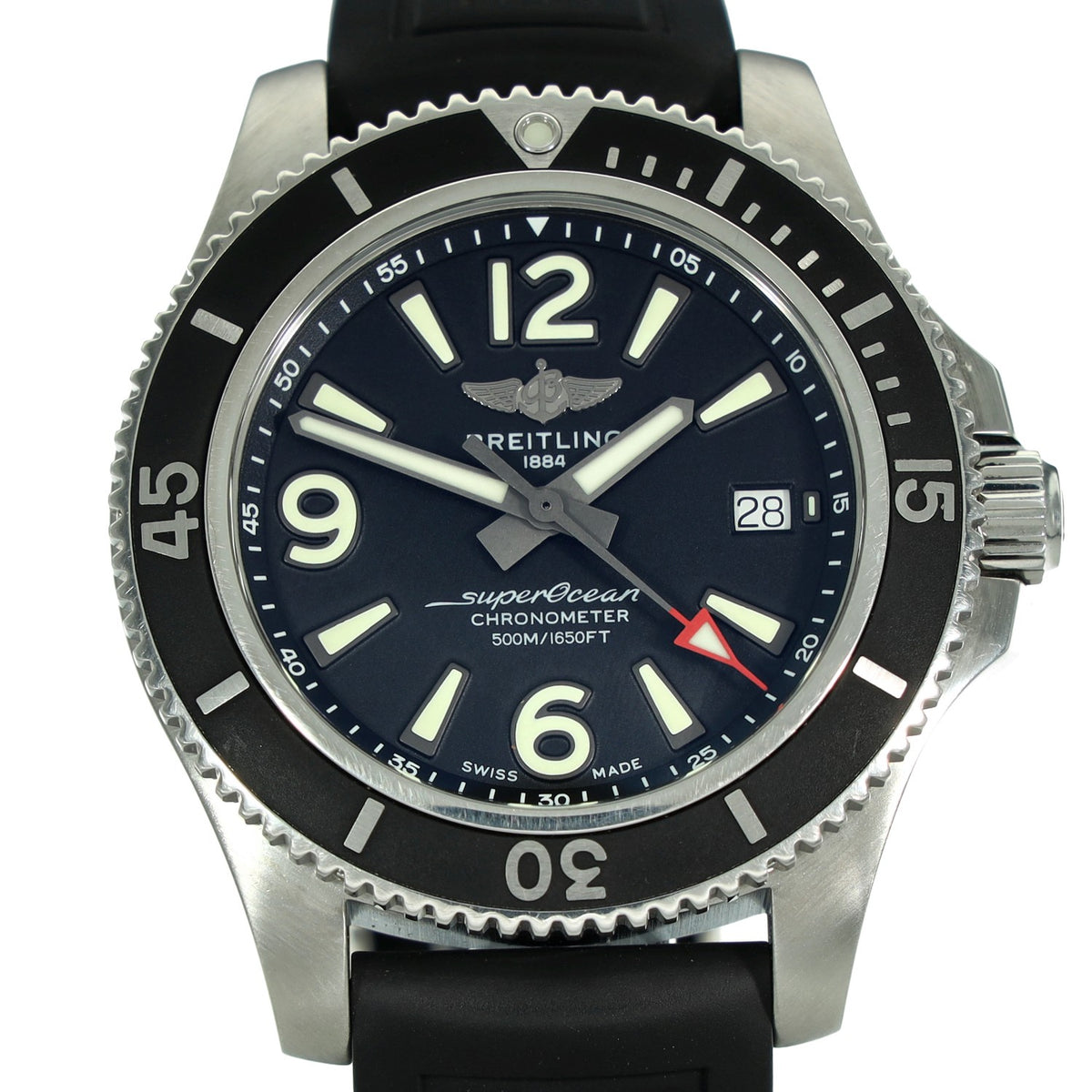 Superocean A17366 - Black Dial - 2019