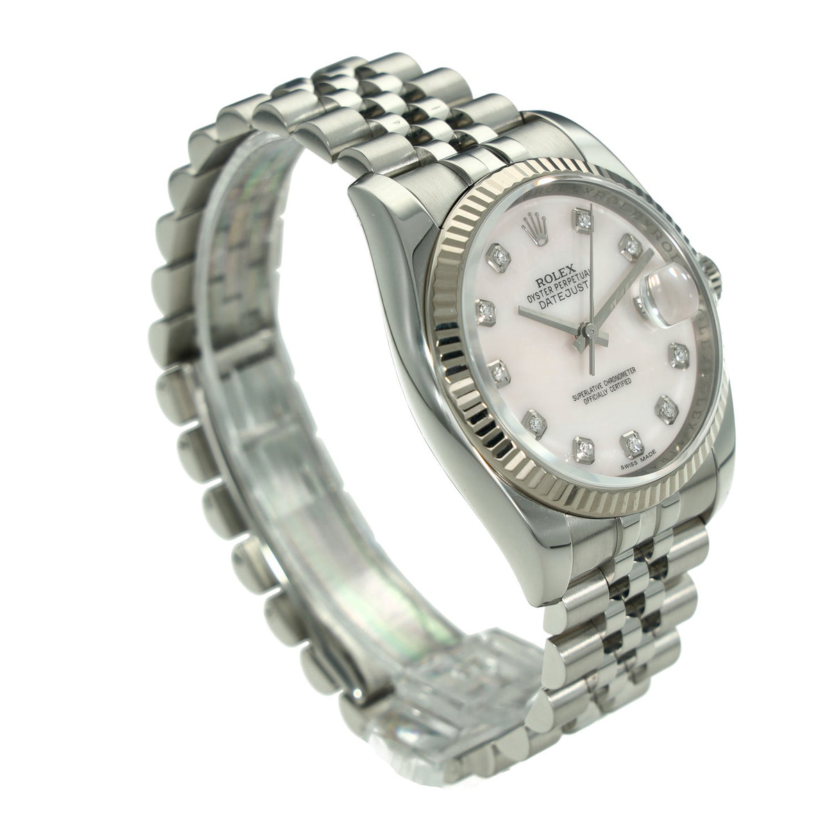 Rolex Datejust 116234 Mother of pearl Diamond Dot