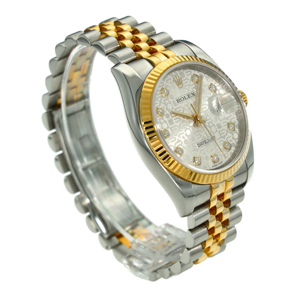 Datejust 36 116233 - Gents Watch - Jubilee Diamond Dial - 2011