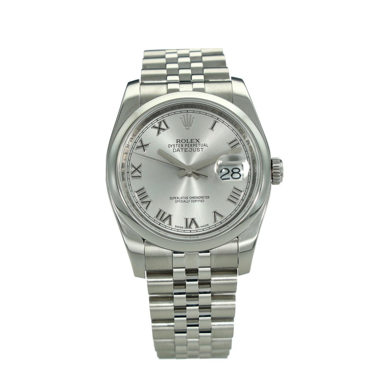 Datejust 116200 - Gents Watch - Silver Dial - 2017