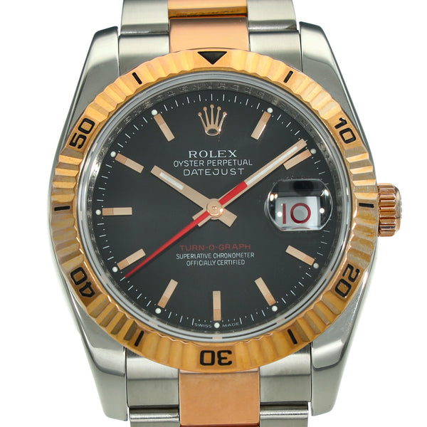 Datejust Turn-O-Graph 116261 - Black Dial - 2006