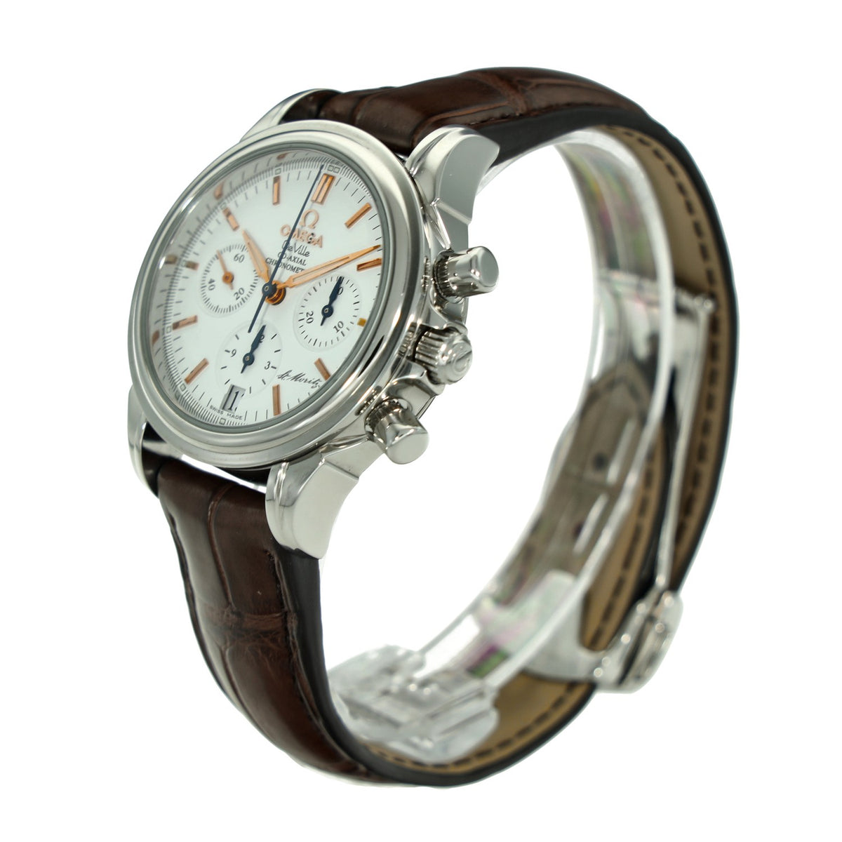Omega De-Ville 48732032 - White Dial - 2008