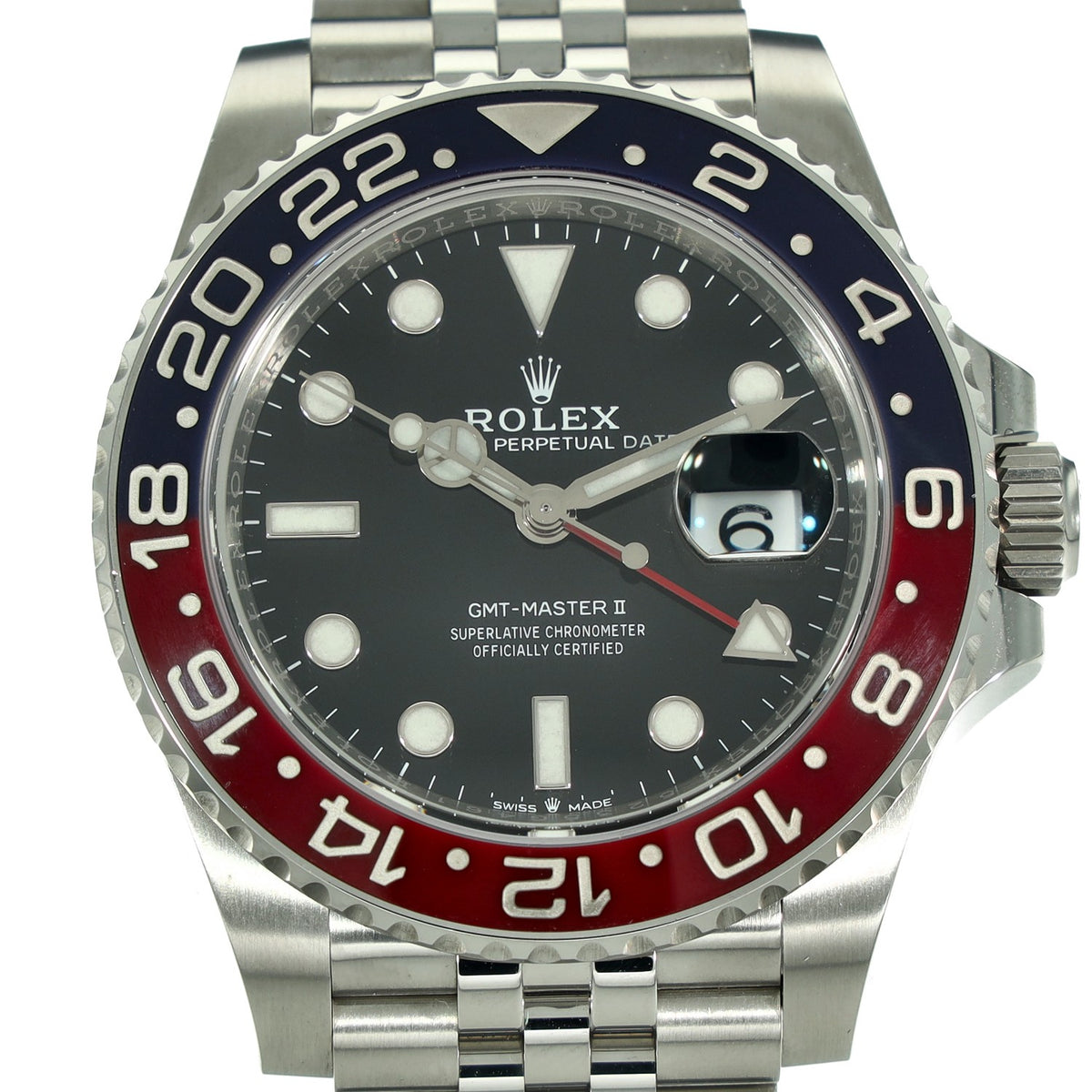 GMT Master II 126710BLRO - Pepsi - Black Dial - 2020