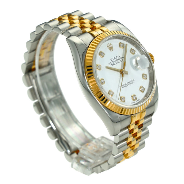 Datejust 116233 - White Diamond Dial - 2013