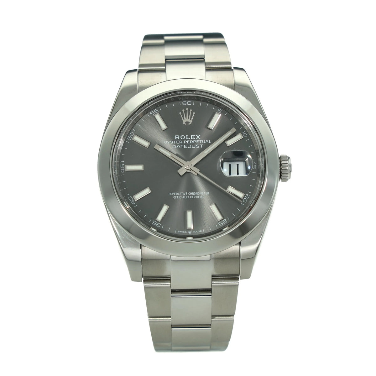 Datejust 41 126300 - Rhodium Dial - 2021