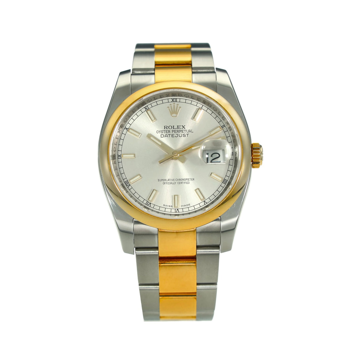 Datejust 116203 - Silver Baton Dial - 2008