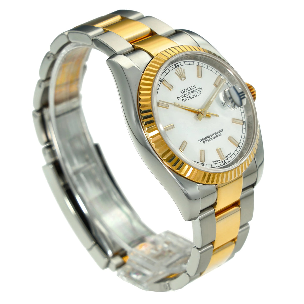 Datejust 116233 - White Baton Dial - 2010