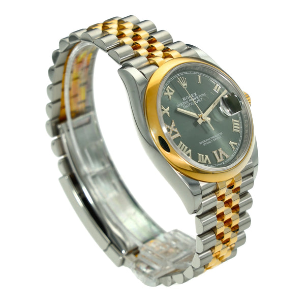 Datejust 126203 - Olive Green Diamond Dial - 2021