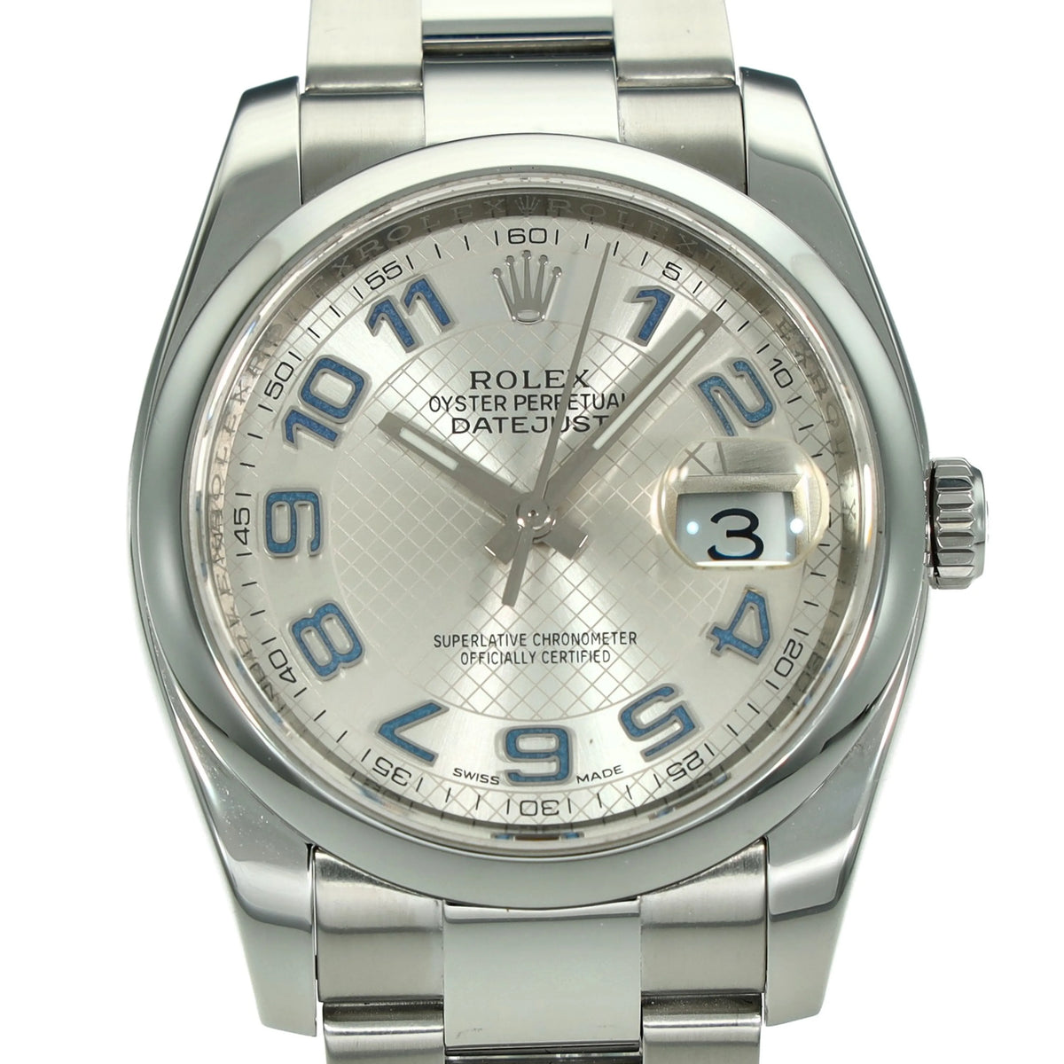 Datejust 116200 - Silver Dial - 2014
