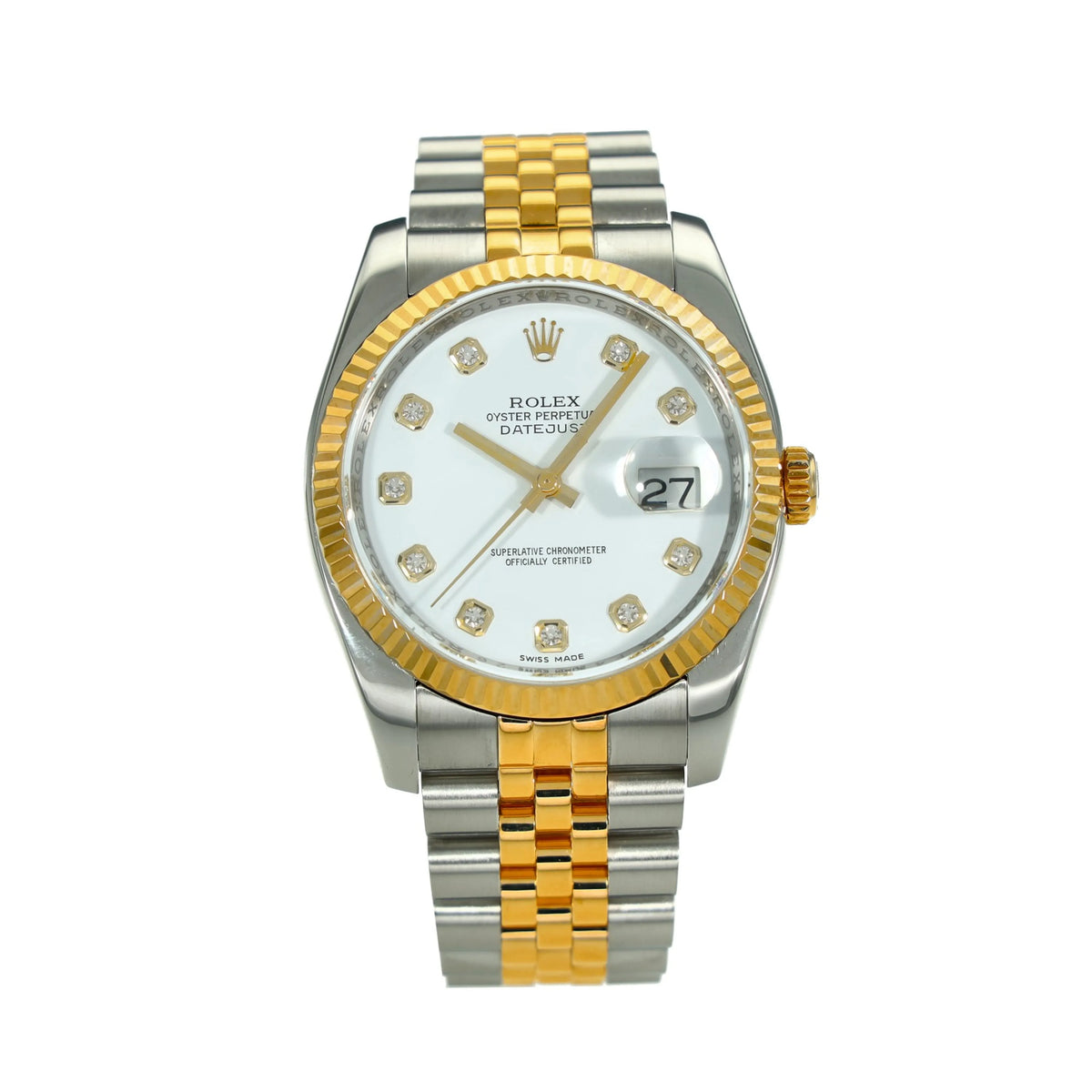 Datejust 116233 - White Diamond Dial - 2013