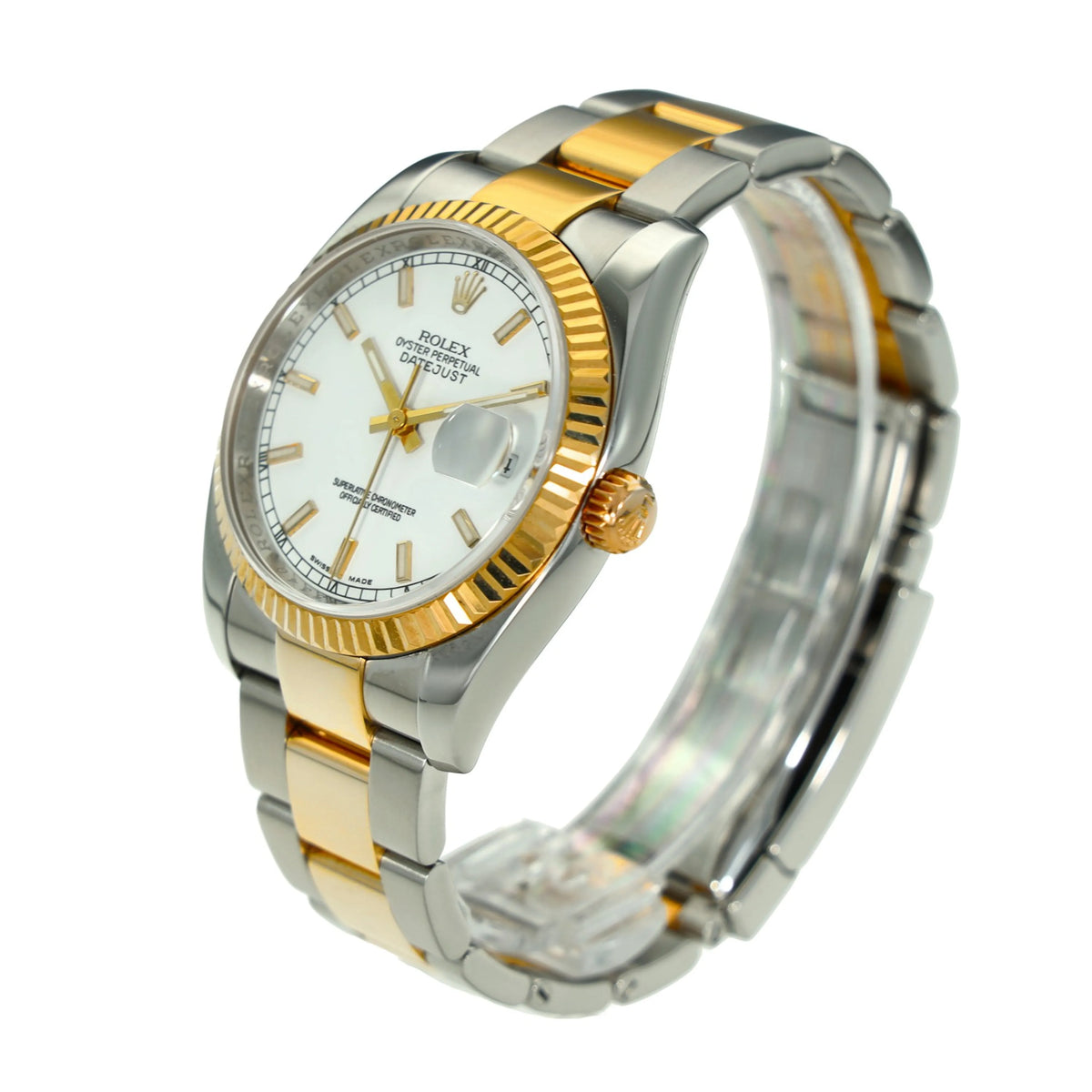 Datejust 116233 - White Baton Dial - 2010