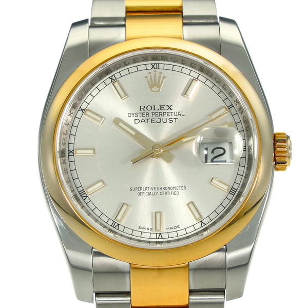Datejust 116203 - Silver Baton Dial - 2008
