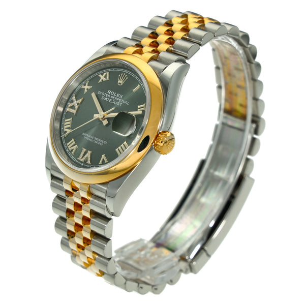 Datejust 126203 - Olive Green Diamond Dial - 2021