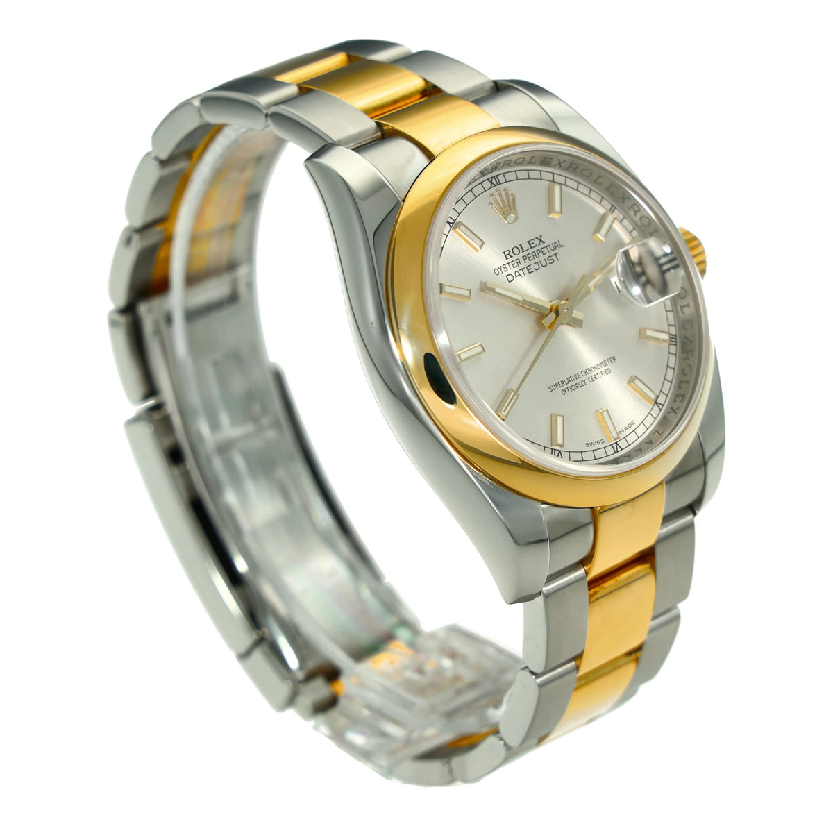 Datejust 116203 - Silver Baton Dial - 2008