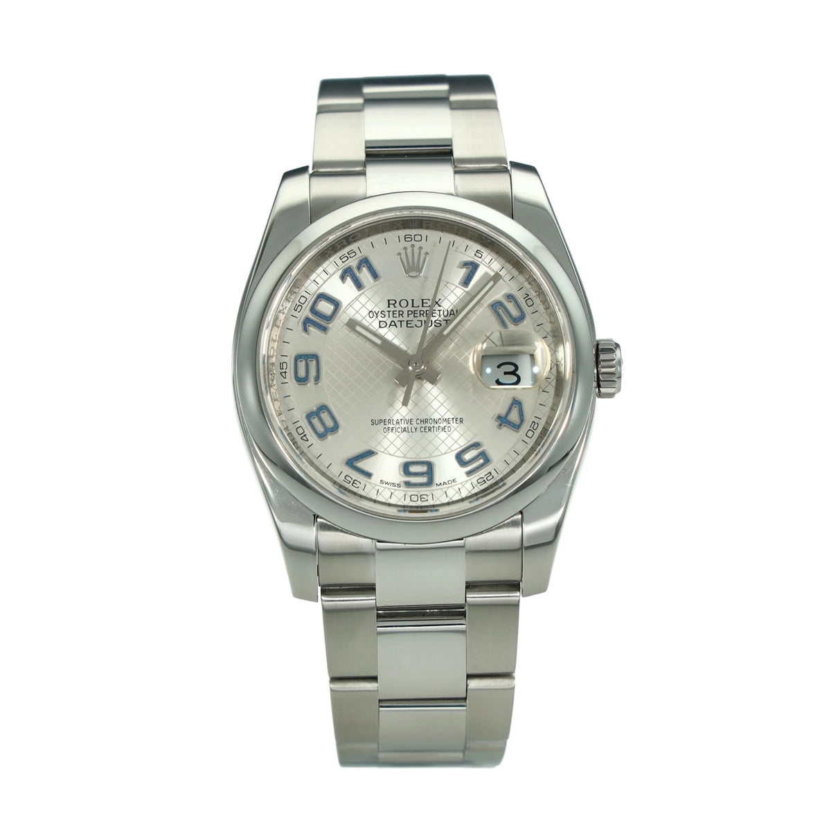 Datejust 116200 - Silver Dial - 2014