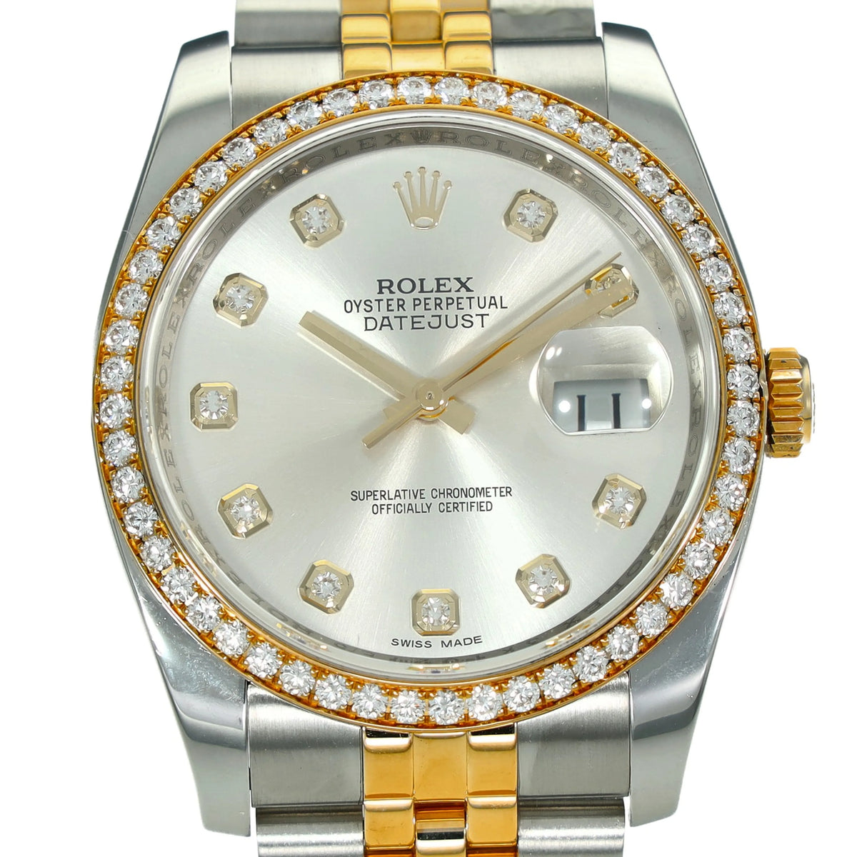 Datejust 116243 - Diamond Bezel & Dial - 2016