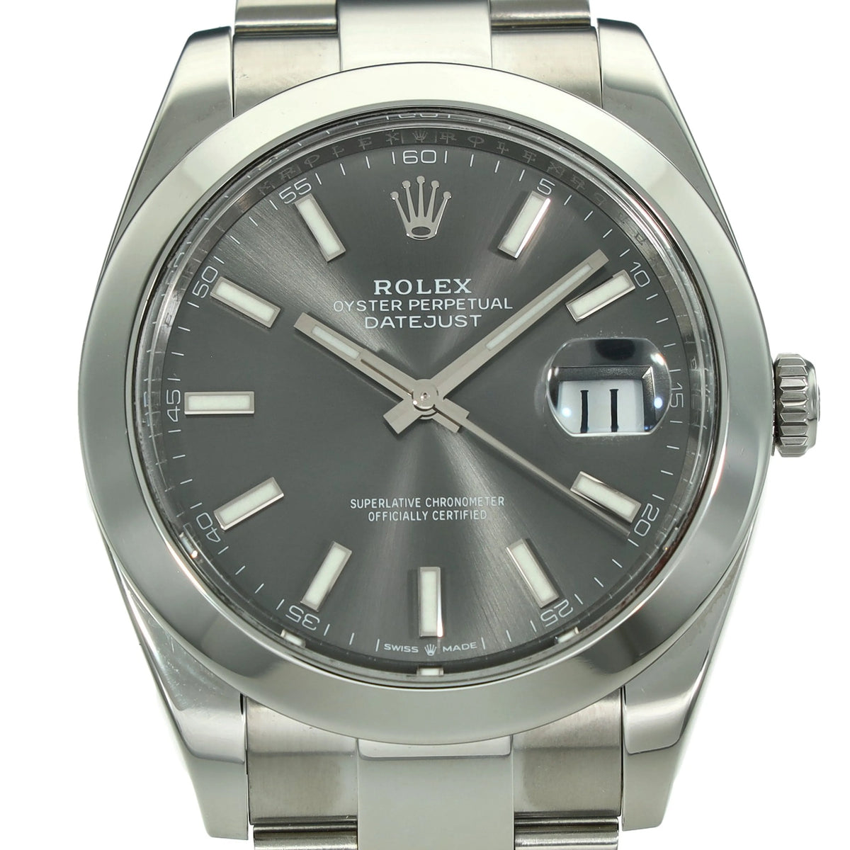 Datejust 41 126300 - Rhodium Dial - 2021