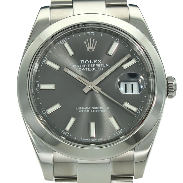 Datejust 41 126300 - Rhodium Dial - 2021