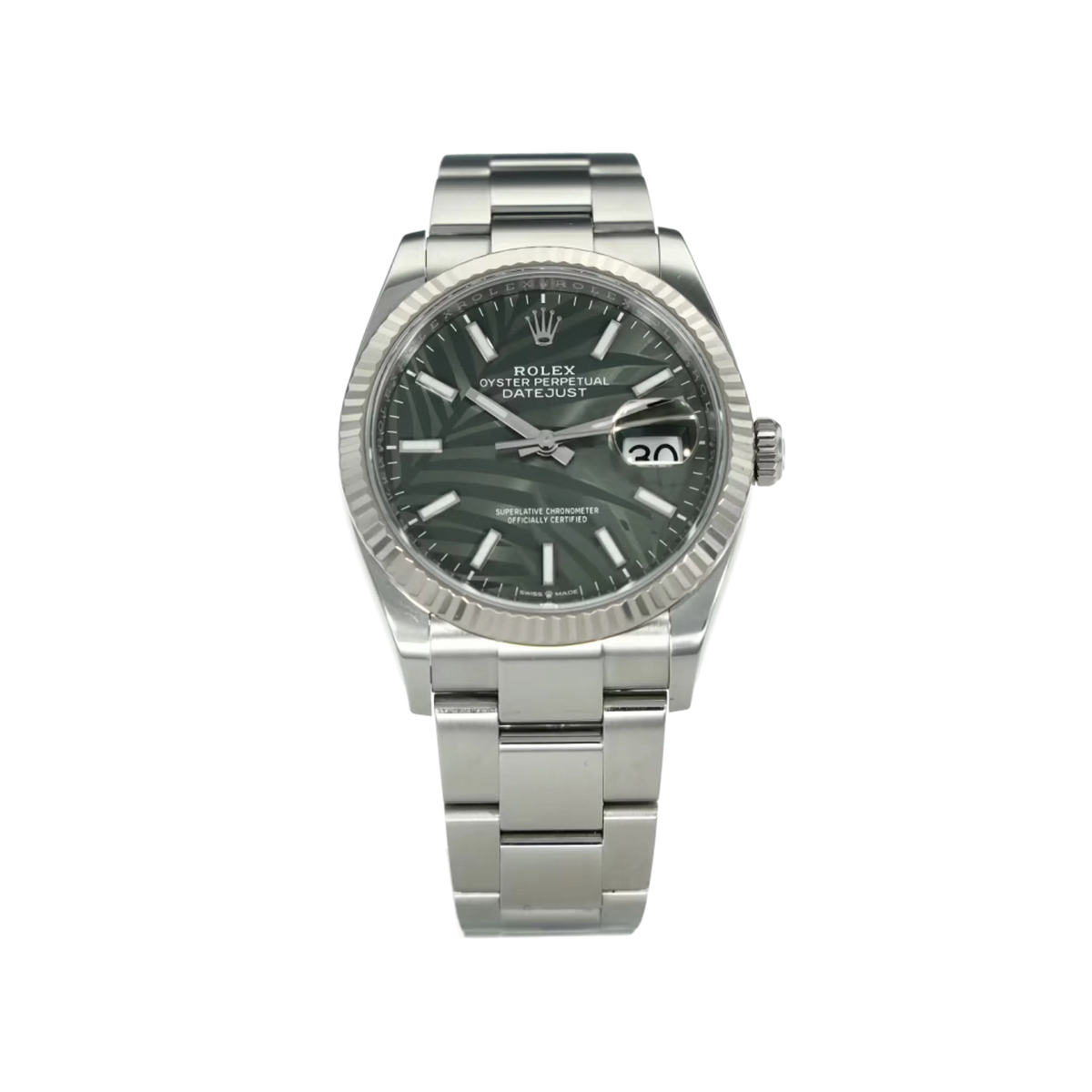 Datejust 36 126234 “Jungle” – Green Palm Motif Dial – 2022